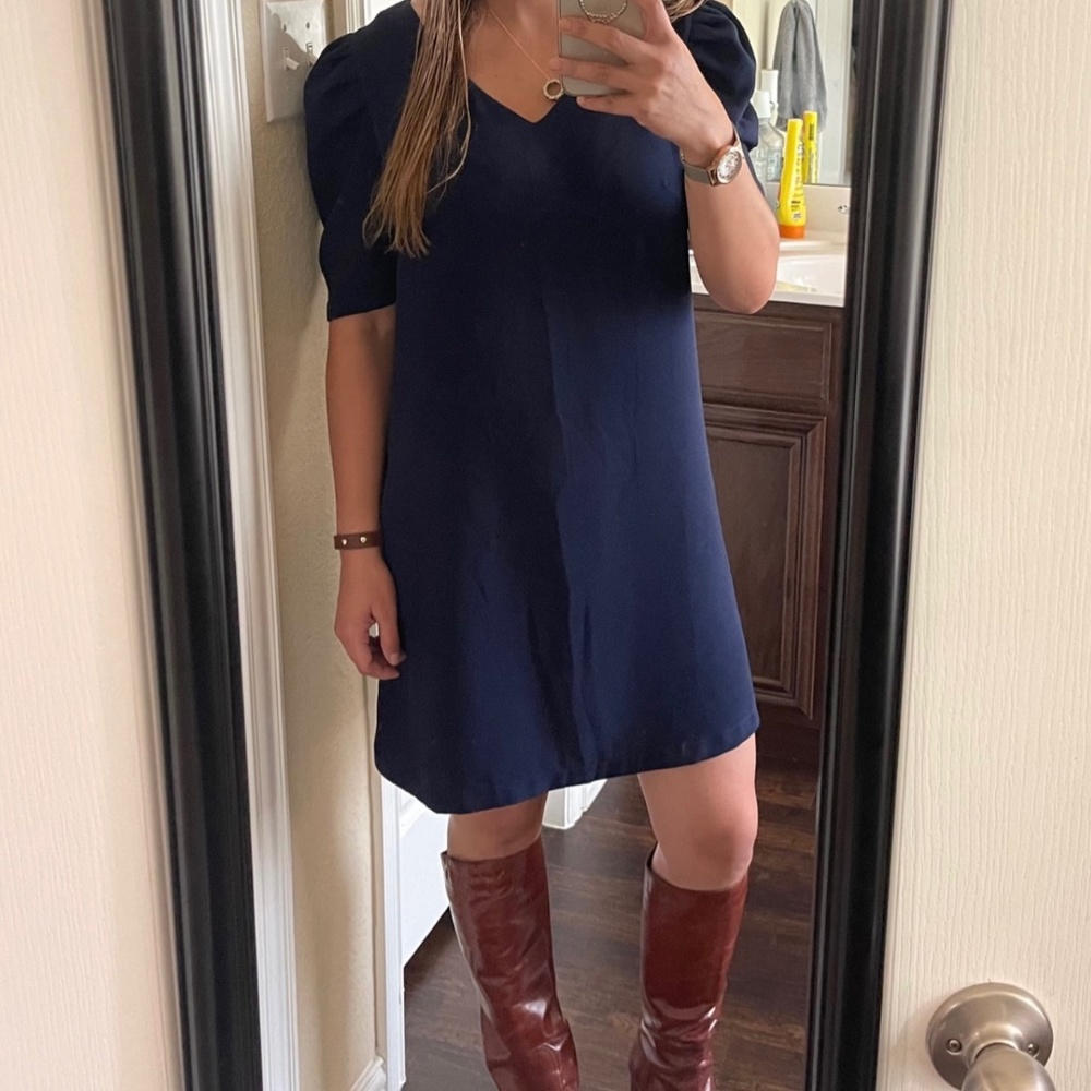 Navy blue dress 👗